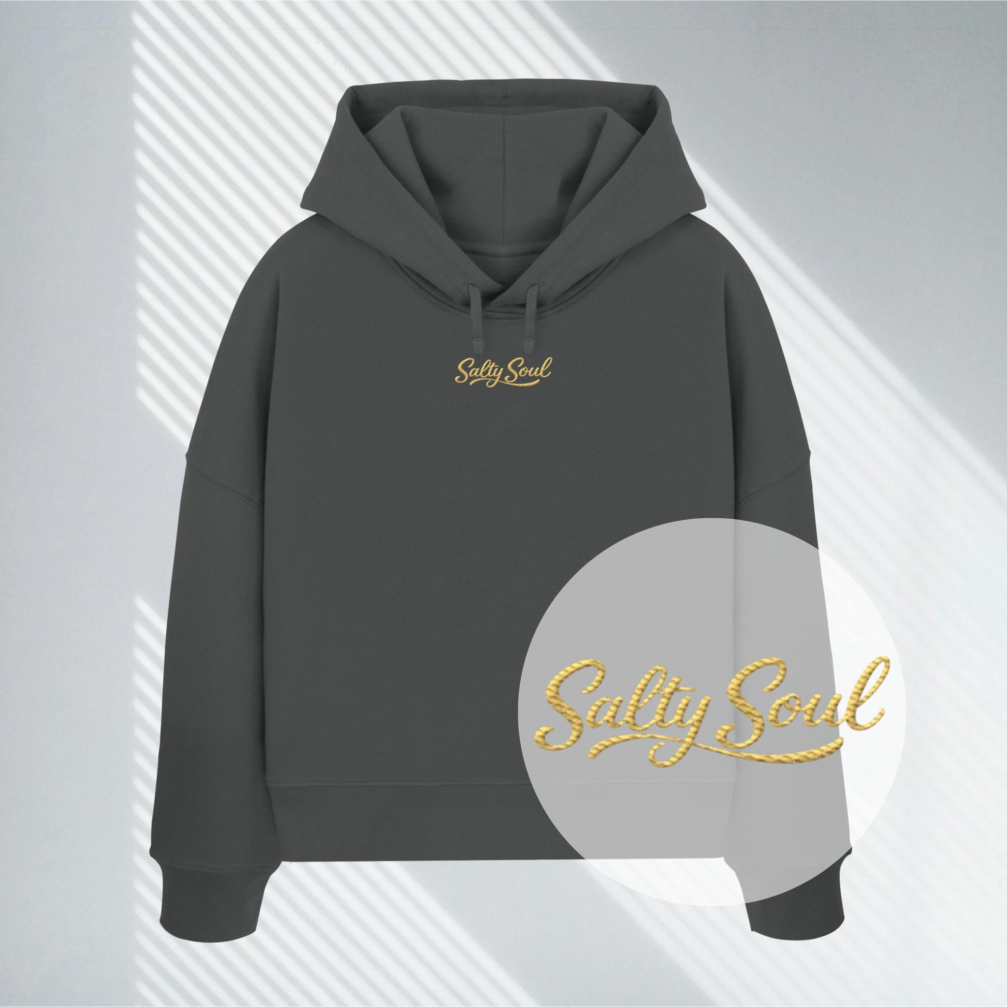 SaltySoul | Stick | Frauen-Bio-Hoodie