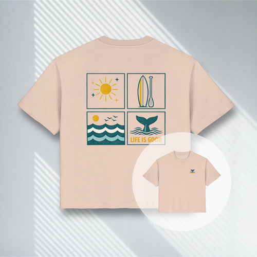 Life is Good | Frauen Bio-Shirt