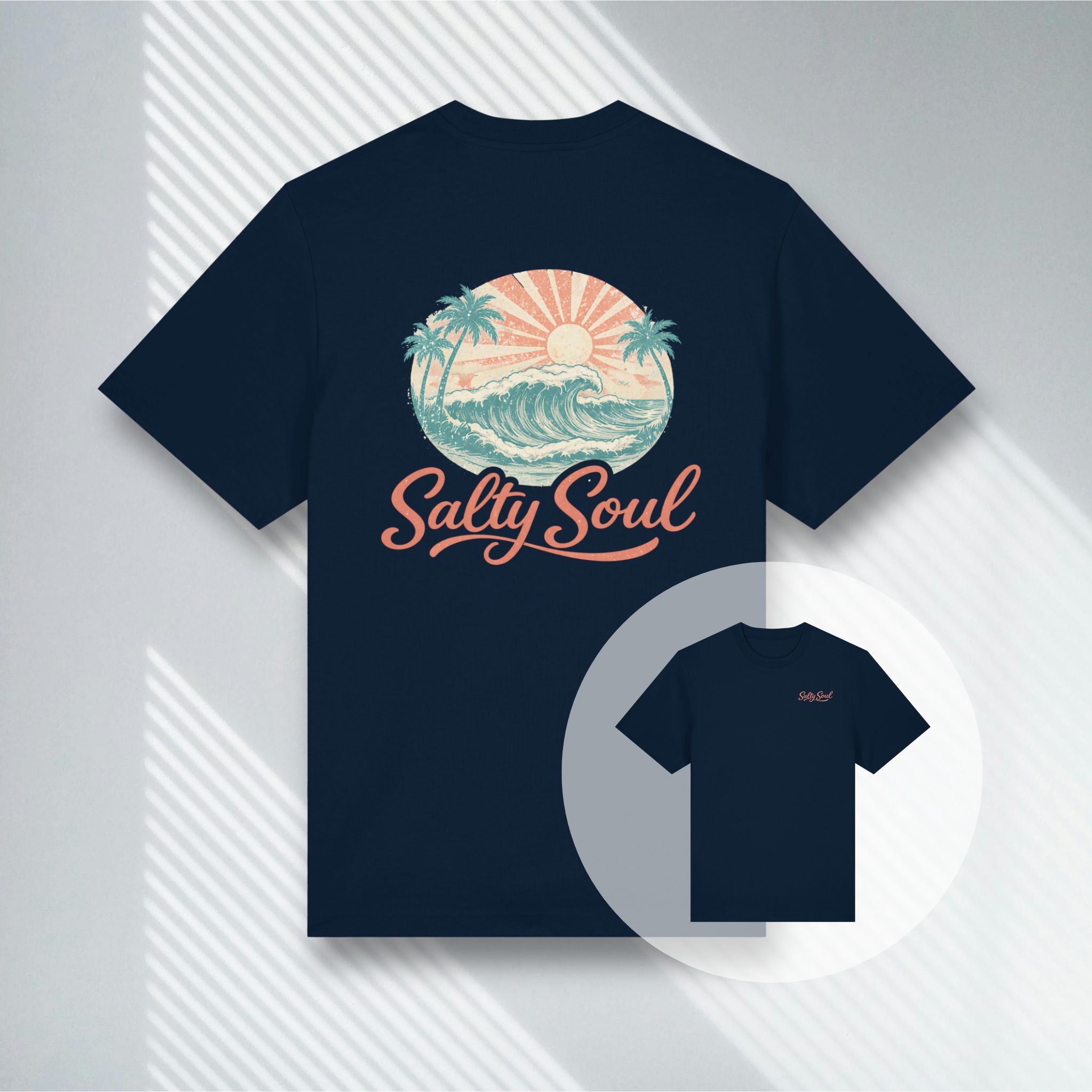 SaltySoul | Vegan, 100% Bio-Baumwolle Heavyweight T-Shirt (215g)