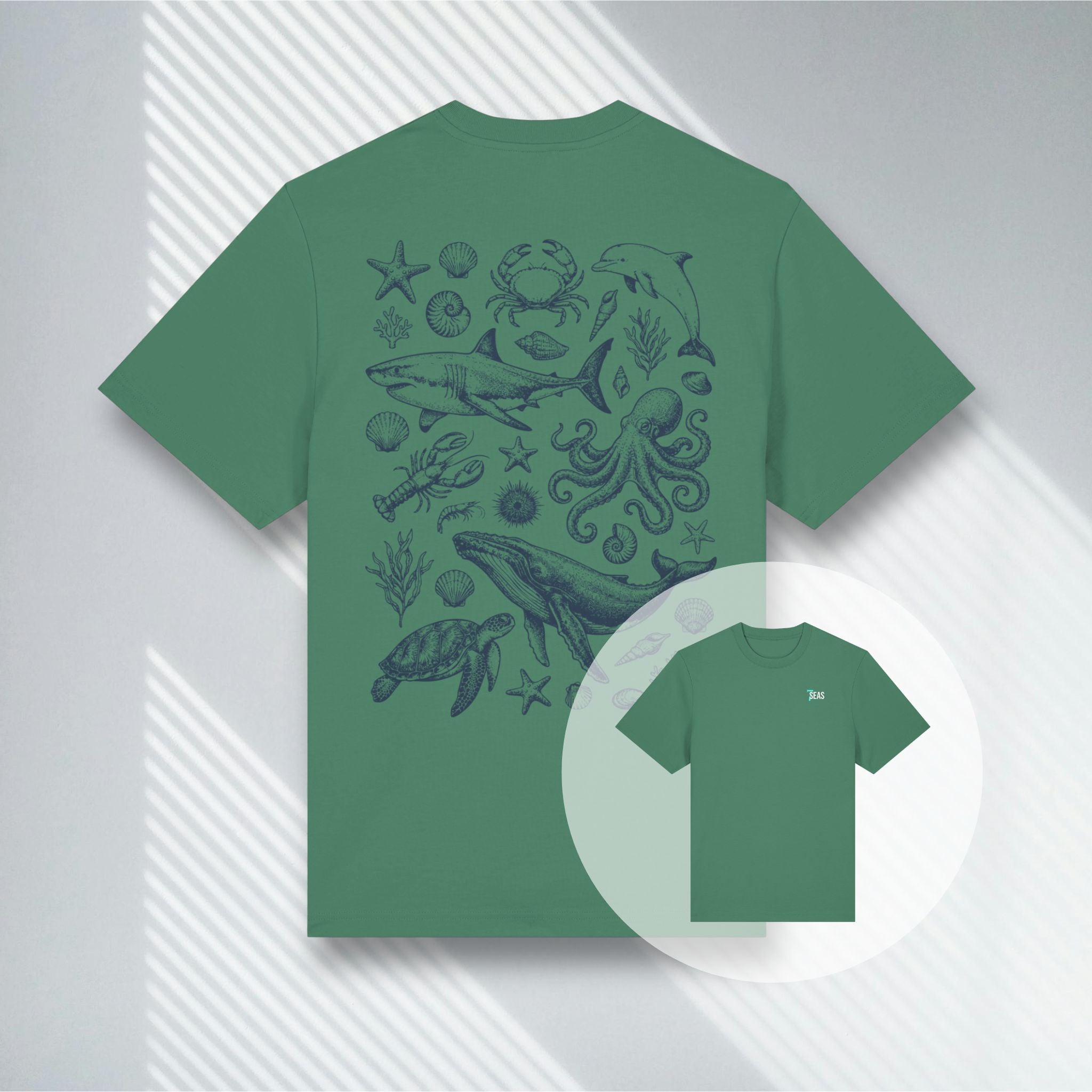OceanArt | Vegan, 100% Bio-Baumwolle Heavyweight T-Shirt (215g)