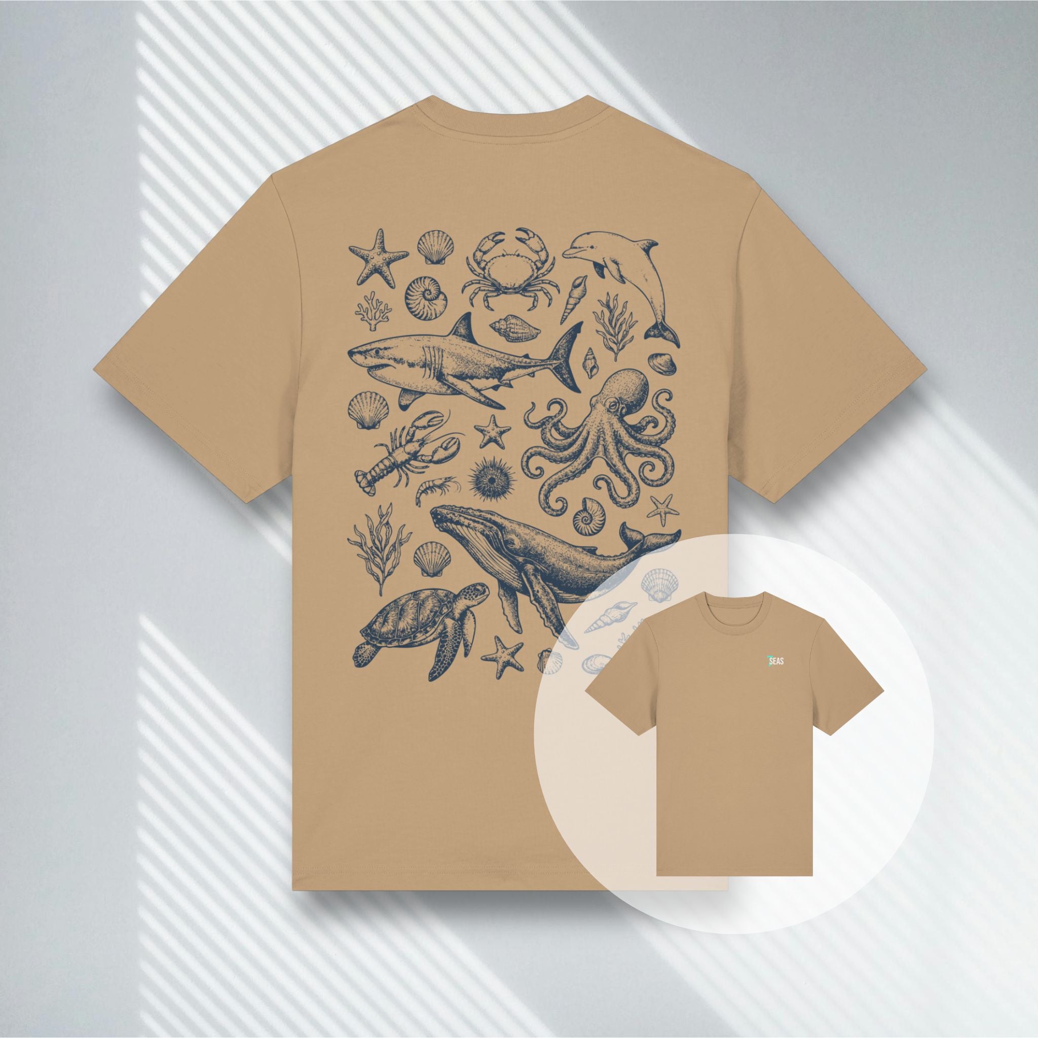 OceanArt | Vegan, 100% Bio-Baumwolle Heavyweight T-Shirt (215g)