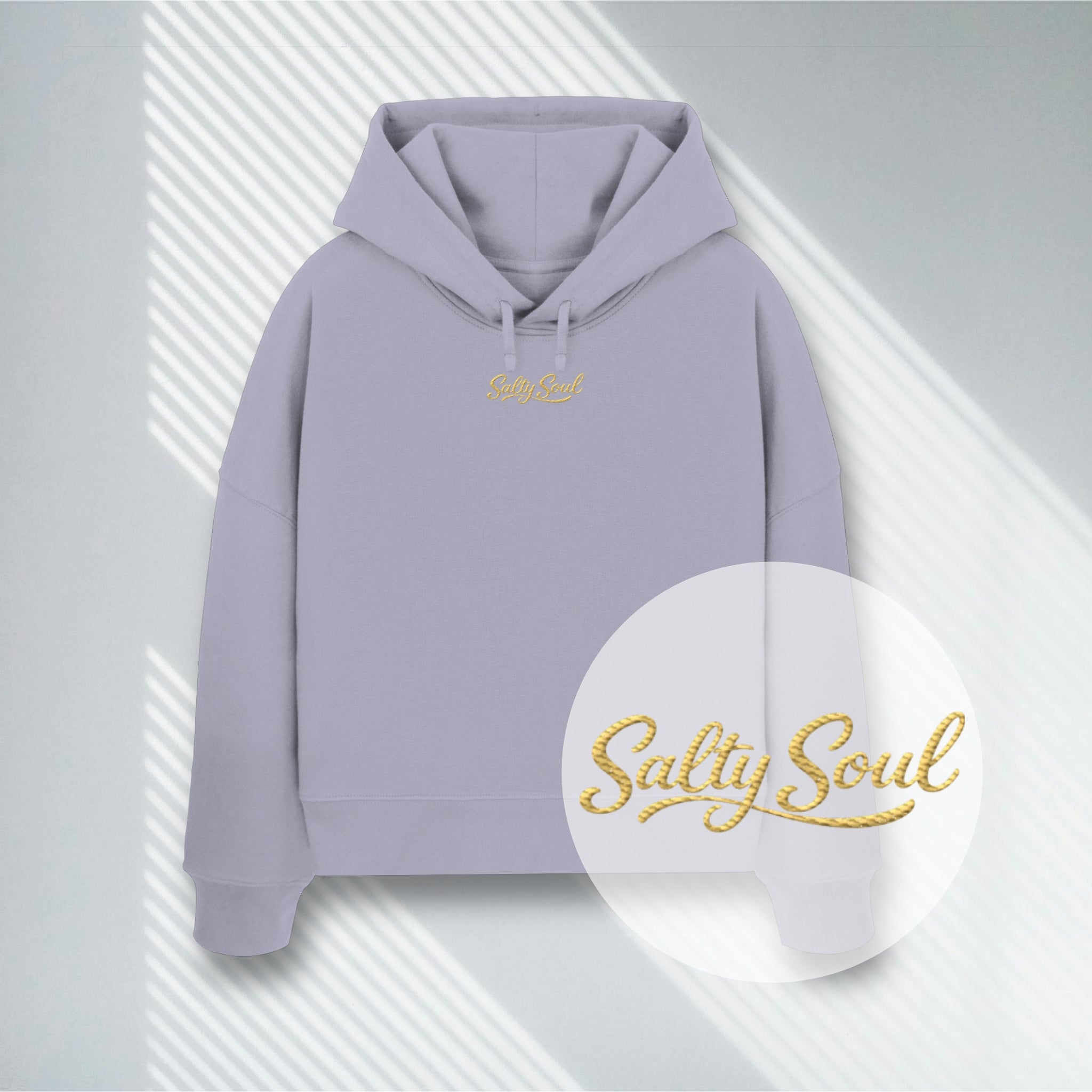 SaltySoul | Stick | Frauen-Bio-Hoodie