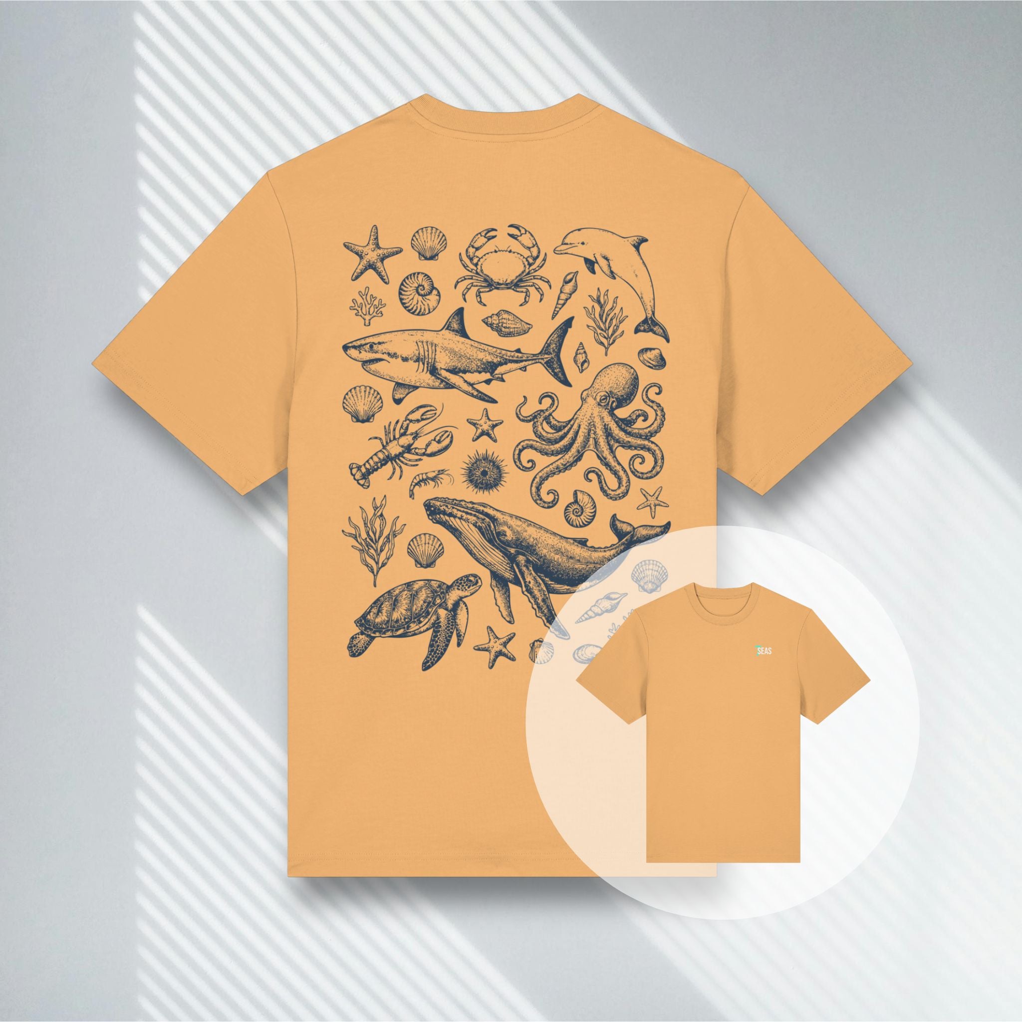 OceanArt | Vegan, 100% Bio-Baumwolle Heavyweight T-Shirt (215g)