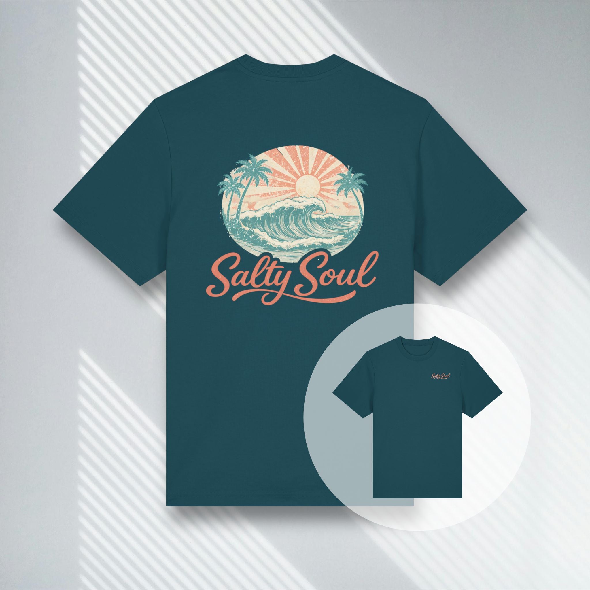SaltySoul | Vegan, 100% Bio-Baumwolle Heavyweight T-Shirt (215g)