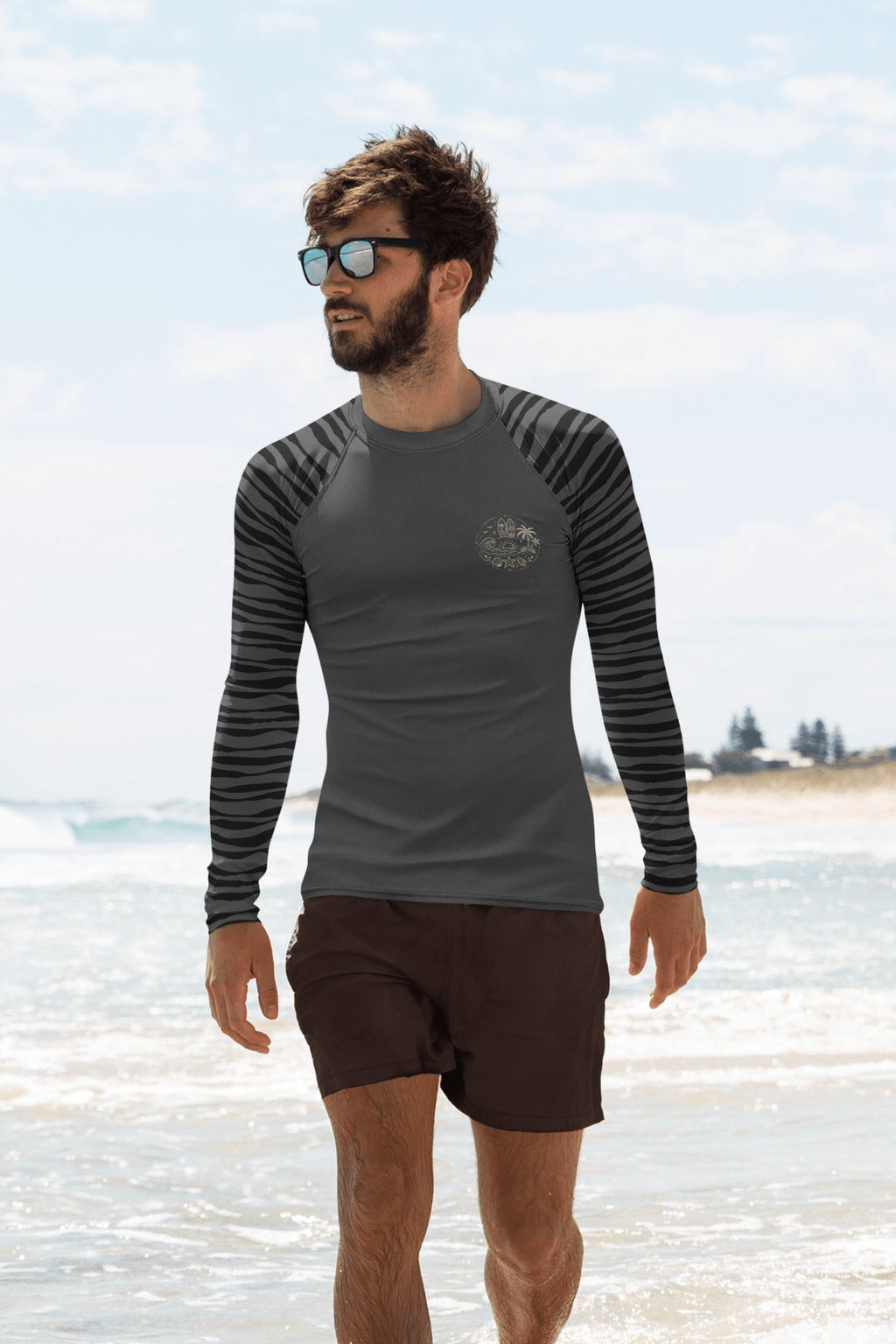 Ocean Mirage | Herren Rashguard UPF 50+