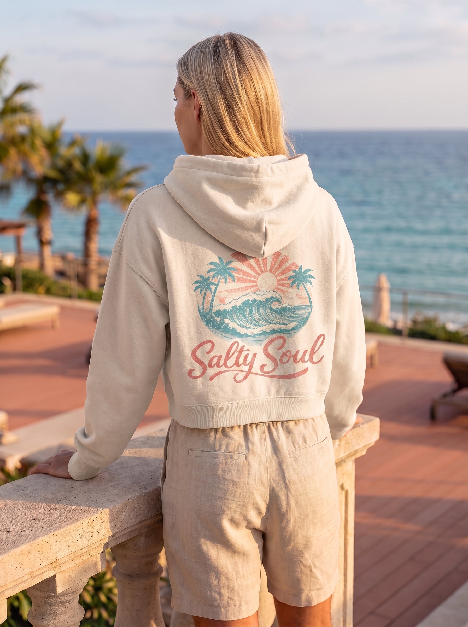 SaltySoul | Frauen-Bio-Hoodie
