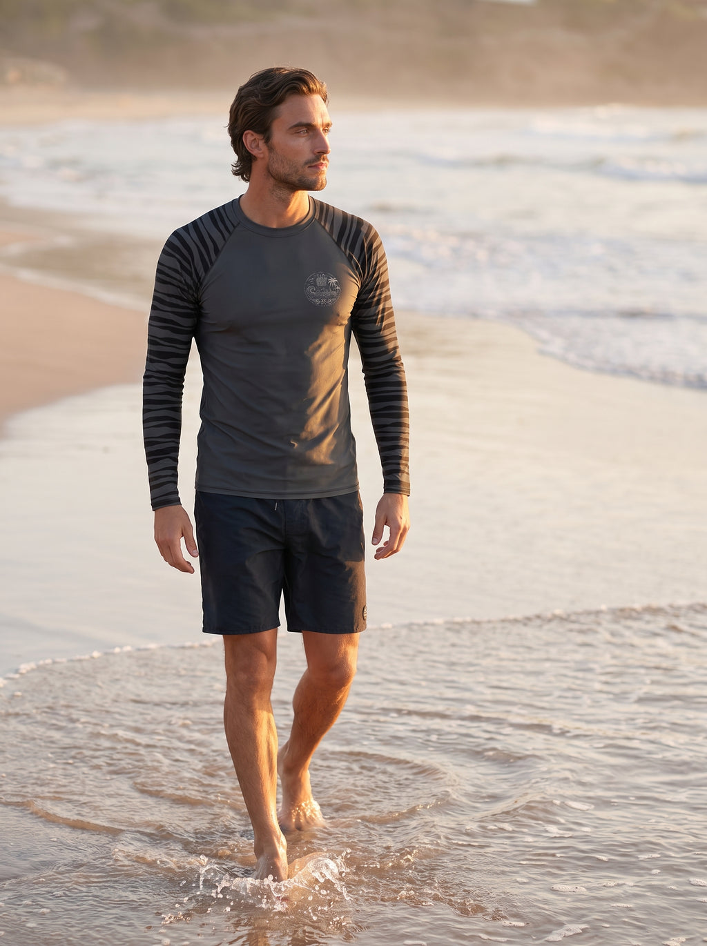 Ocean Mirage | Herren Rashguard UPF 50+