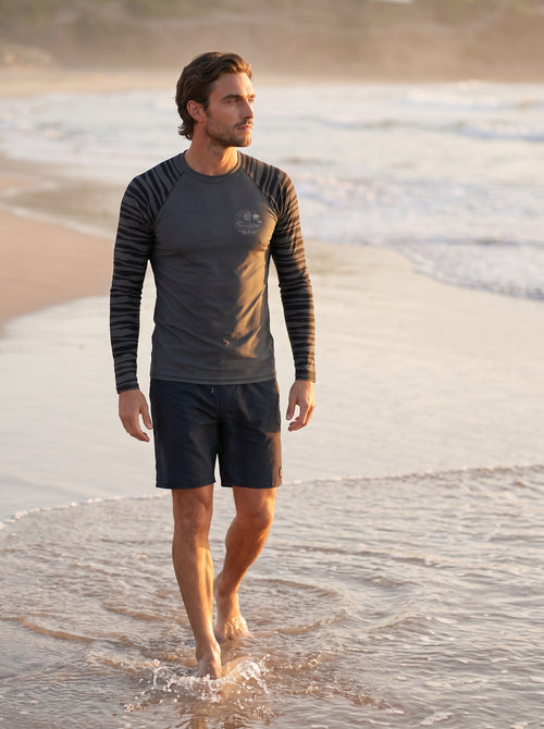Ocean Mirage | Herren Rashguard UPF 50+