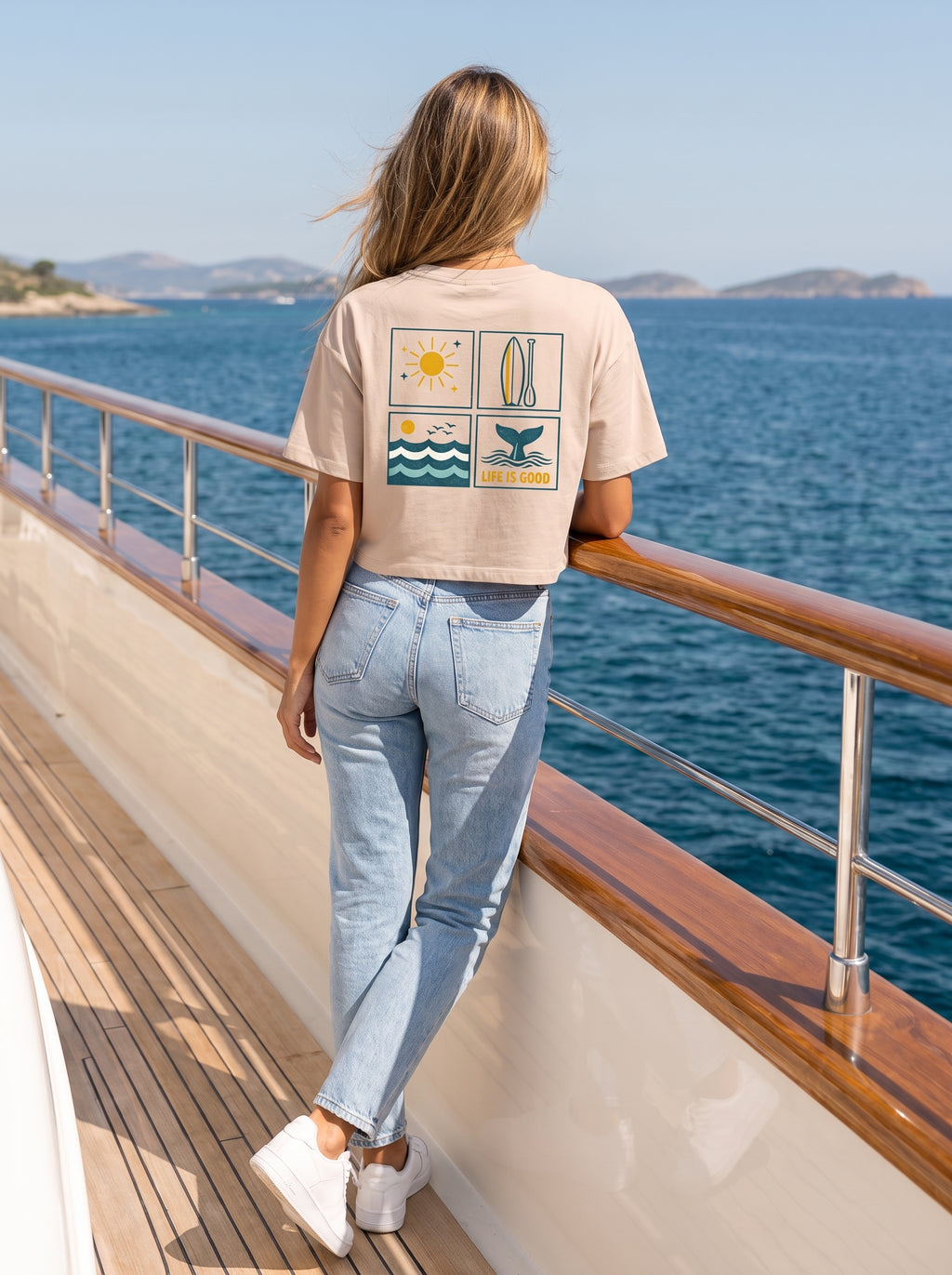 Life is Good | Frauen Bio-Shirt